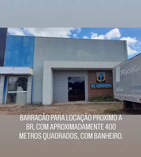 Cacoal - SANTO ANTÔNIO - Comerciais - Barracão comercial - Locaçao